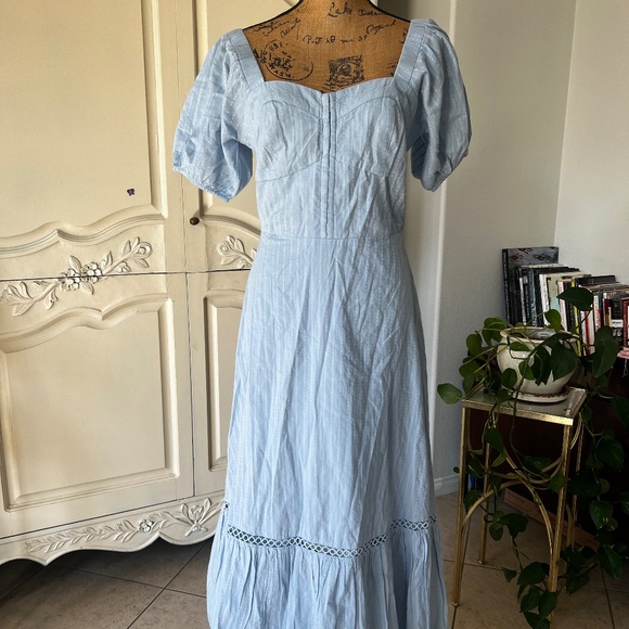 And Now This Dresses & Skirts - And Now This blue maxi dress